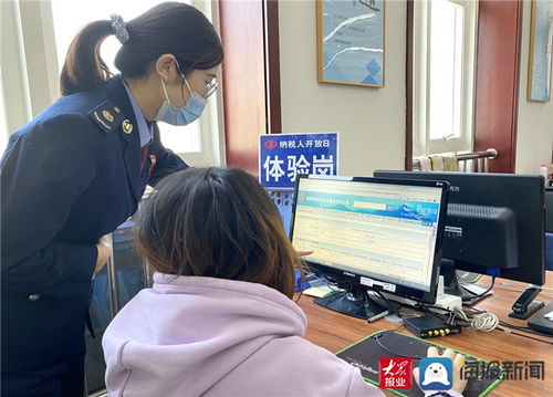 税务体验从“心”出发 东平县税务局吹起便民办税春风